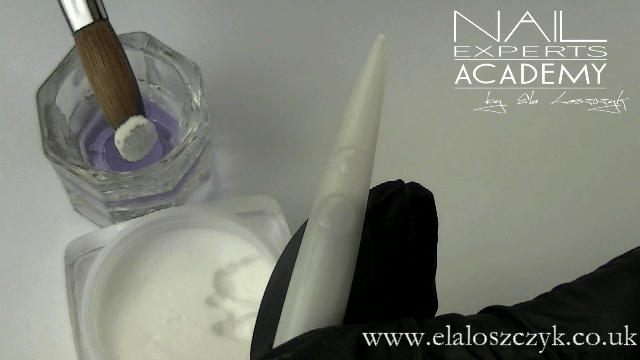 correct mix ratio of clear acrylic powder